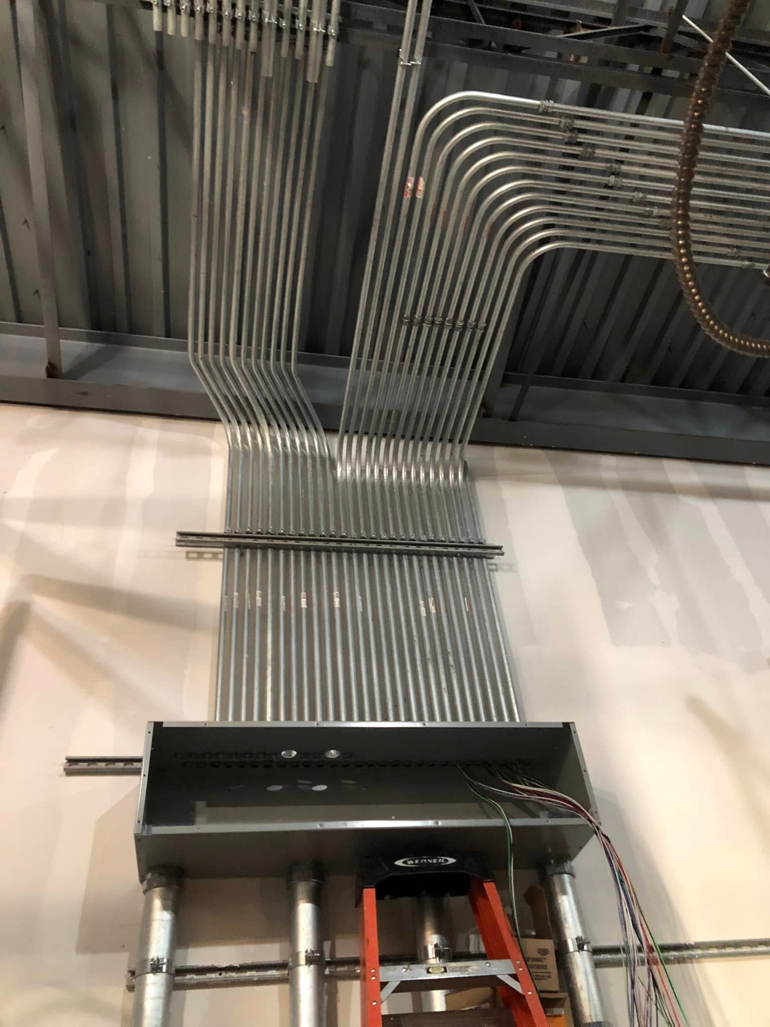 Conduit & Panel Installation — Industrial