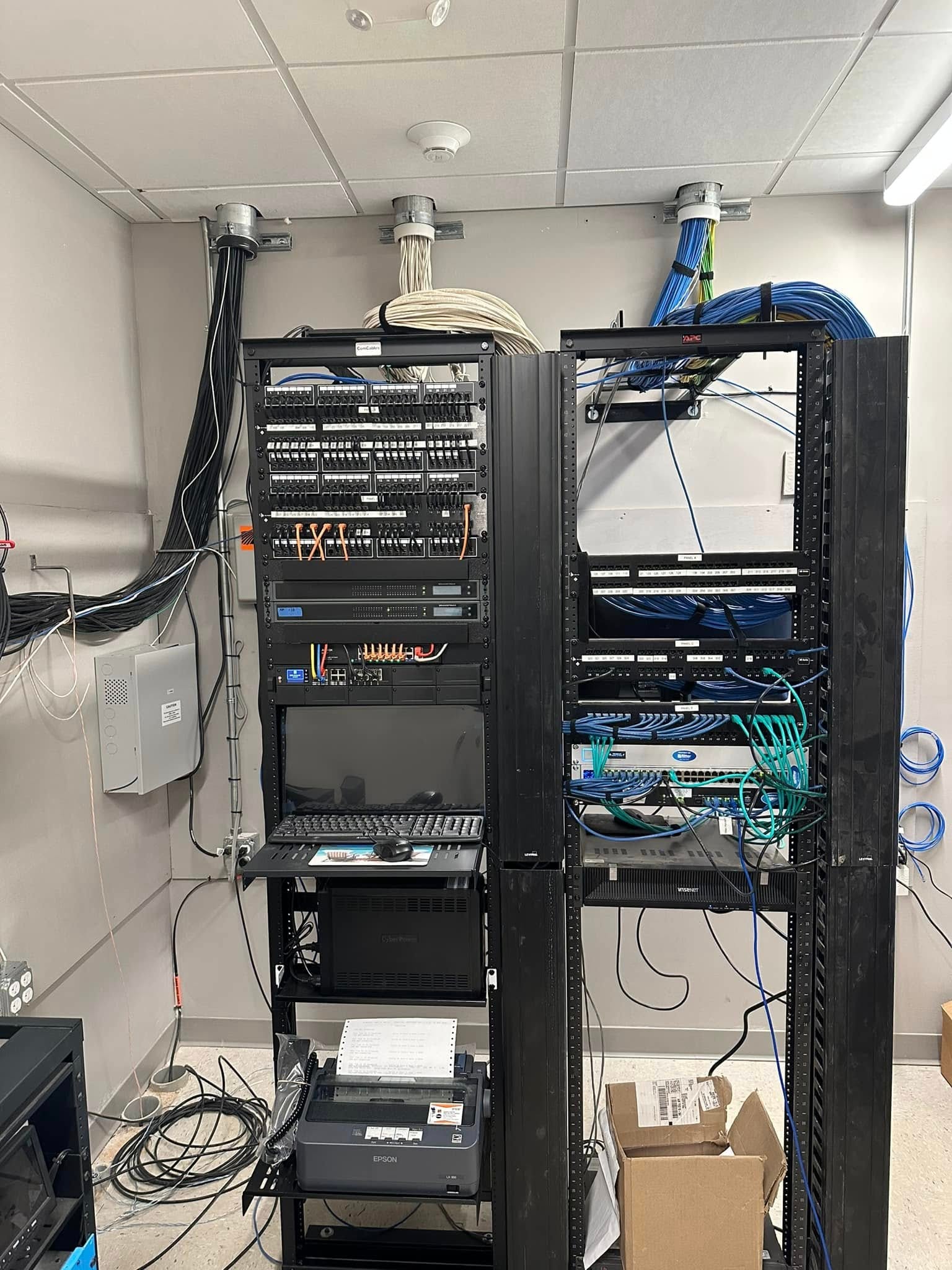 Data & Network Room — Commercial Office