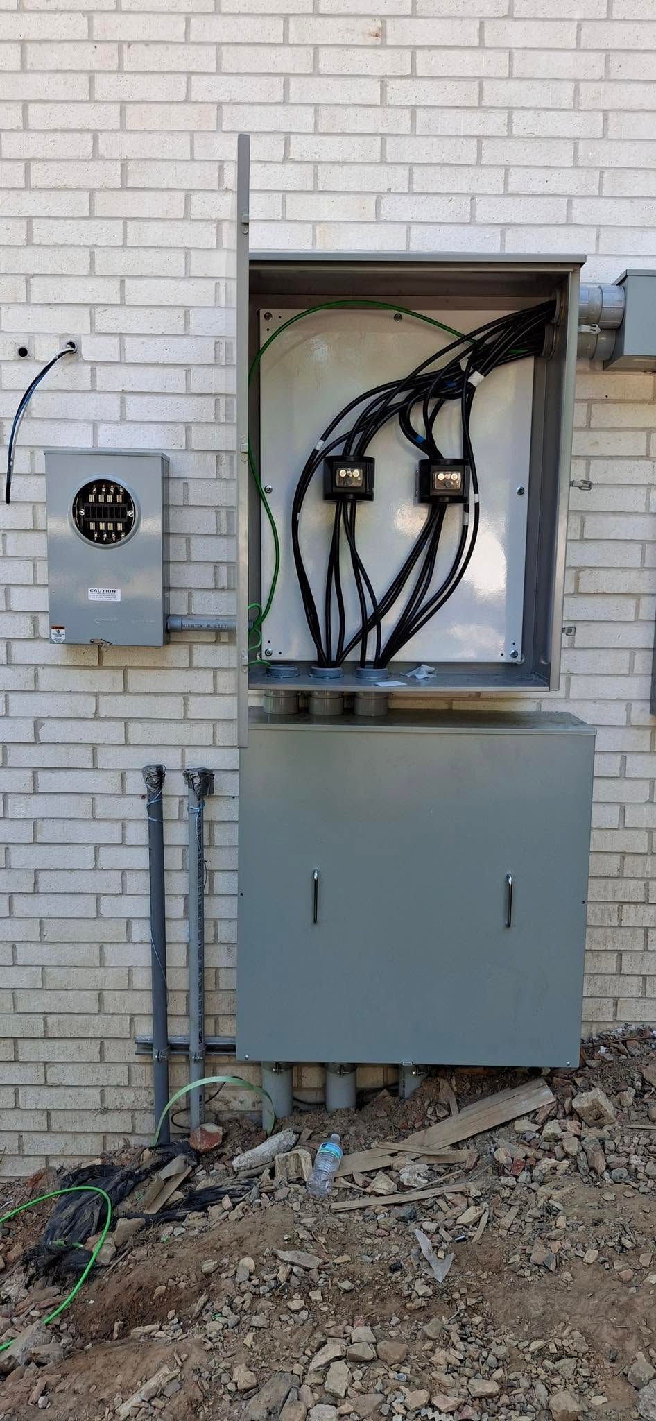 Exterior Service Entrance — Commercial